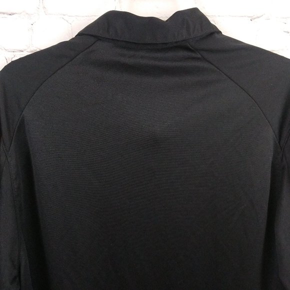 Nike Dry Fit Men Black Polo Shirt Size L - Picture 5 of 8